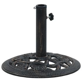 Umbrella Base Bronze 19.8 lb 15.7" Cast Iron