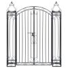 Ornamental Garden Gate Wrought Iron 48"x8.1"x63"