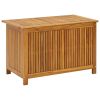 Patio Storage Box 35.4"x19.7"x22.8" Solid Wood Acacia
