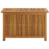 Patio Storage Box 35.4"x19.7"x22.8" Solid Wood Acacia
