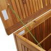 Patio Storage Box 35.4"x19.7"x22.8" Solid Wood Acacia