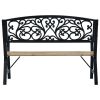 Patio Bench 47.2" Wood